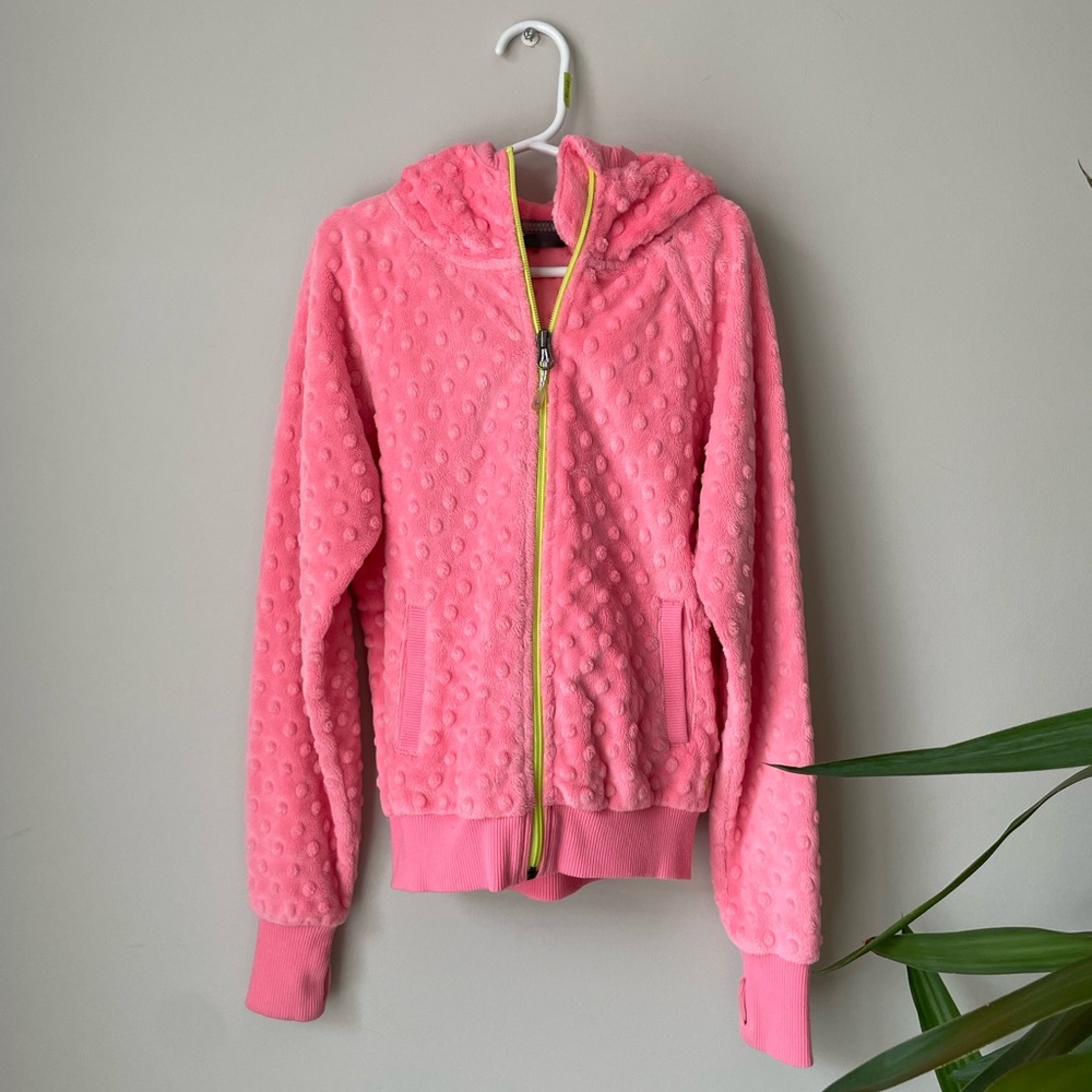 Triple Flip Girls Pink Bubble Zip Up